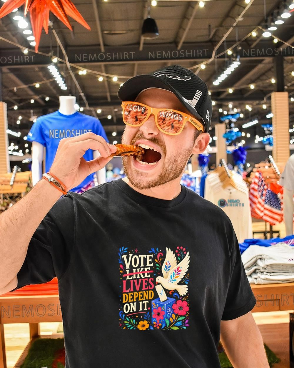 Dove vote like lives depend on it shirt