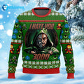 Dr Doom I Hate You 3000 Ugly Christmas Sweater