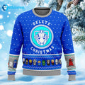 Dr Who Dalek Delete Christmas Ugly Christmas Sweater