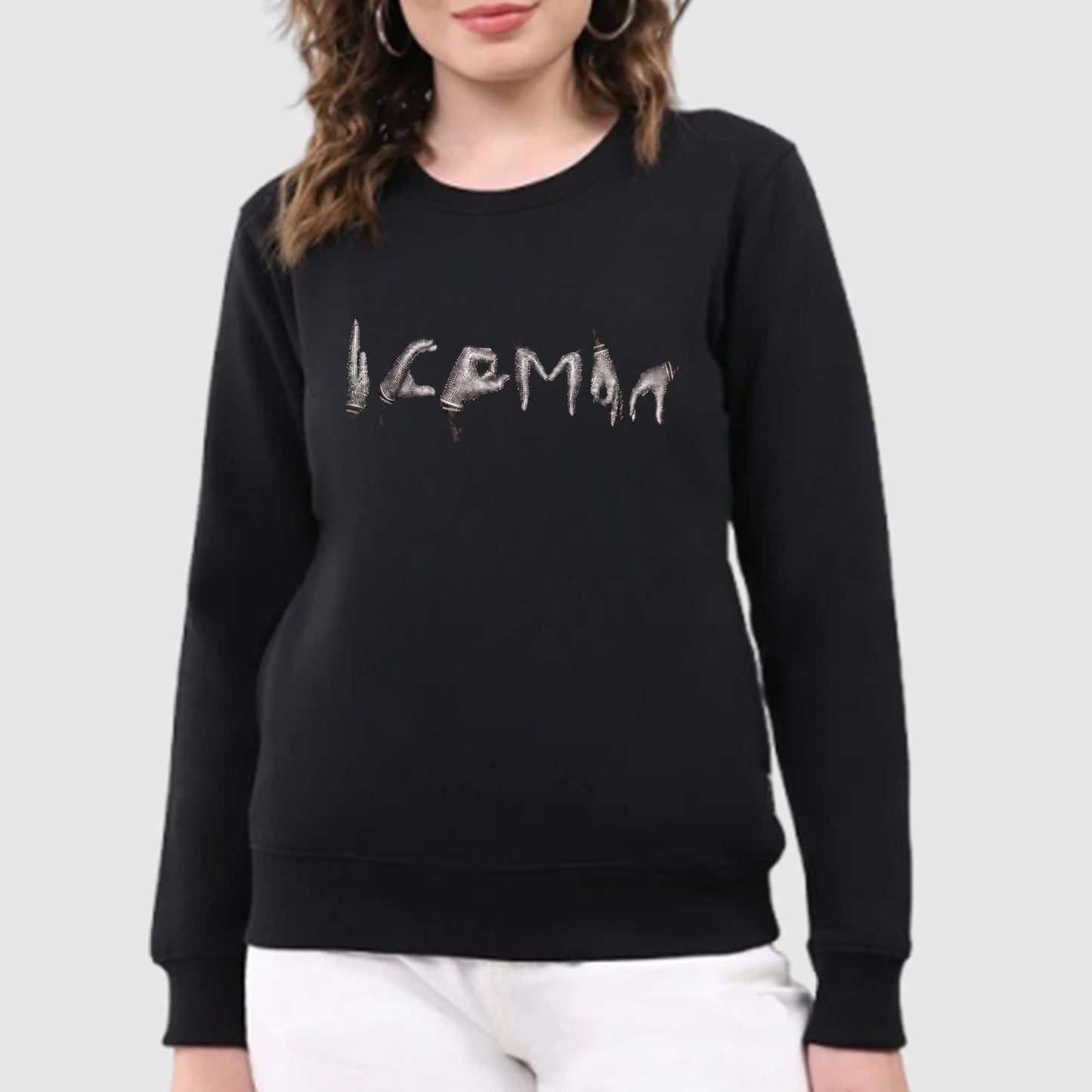 Drake Crystal Gloves Iceman Shirt