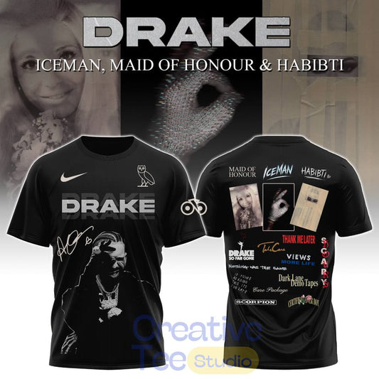 Drake Iceman Maid of Honour & Habibti T-Shirt