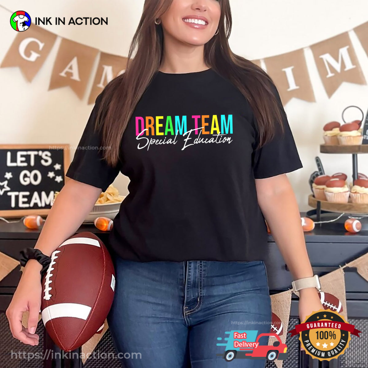 Dream Team Special Education Sped Teacher T-shirt