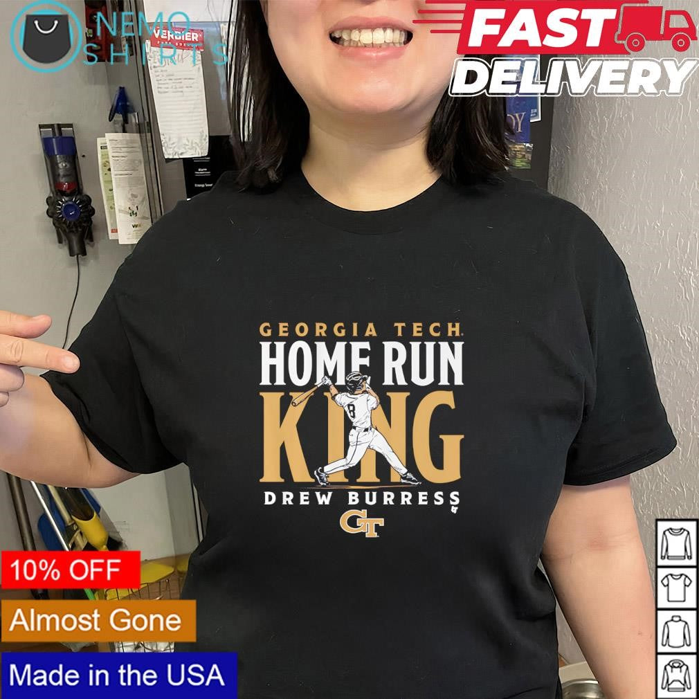 Drew Burress Georgia Tech baseball home run king shirt