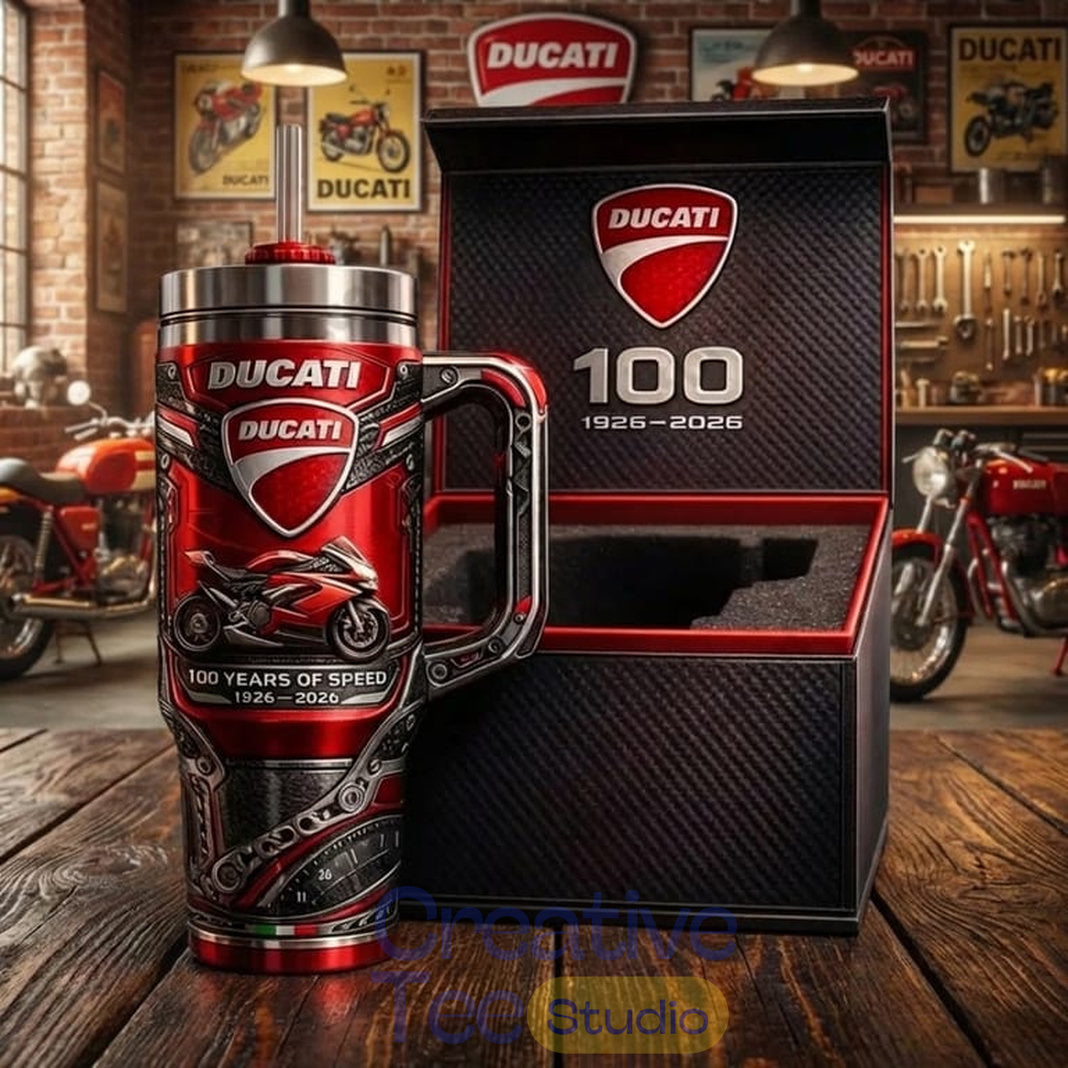 Ducati 100th Years of Speed 1962-2026 Tumbler