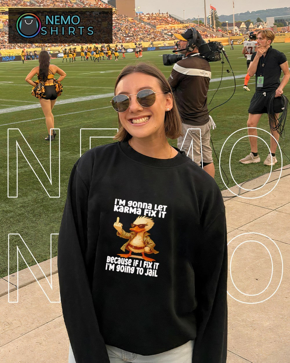 Duck I am going to let karma fix it shirt