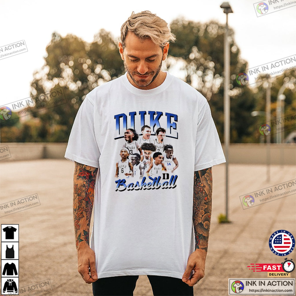 Duke Basketball Team Graphic T-shirt