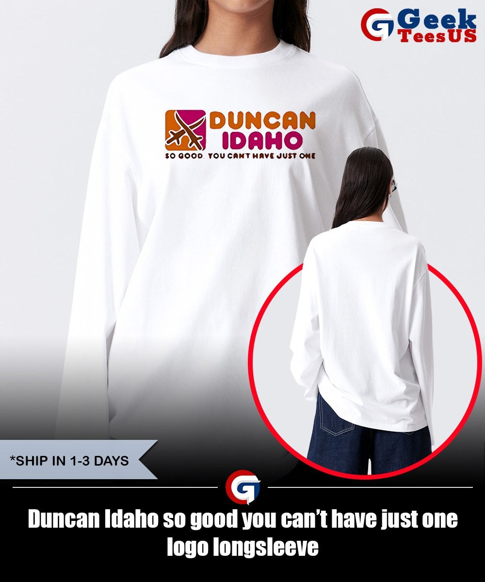 Duncan Idaho so good you can’t have just one logo shirt