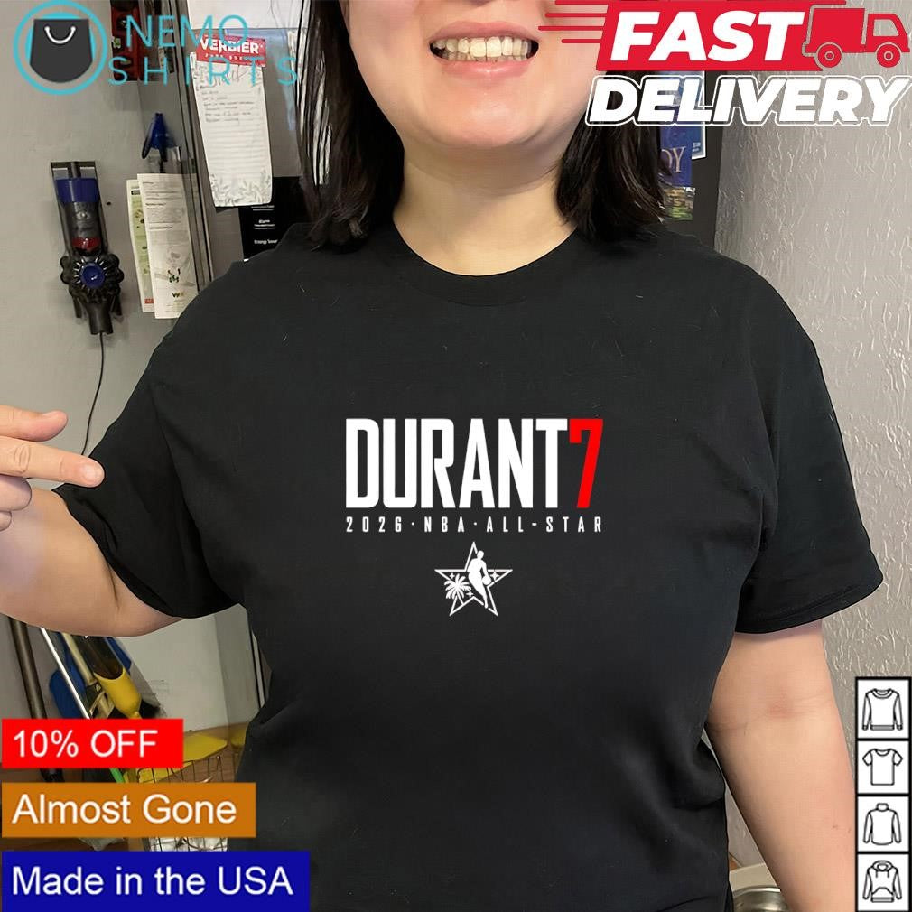 Durant7 Houston Rockets 2026 NBA All-Star shirt