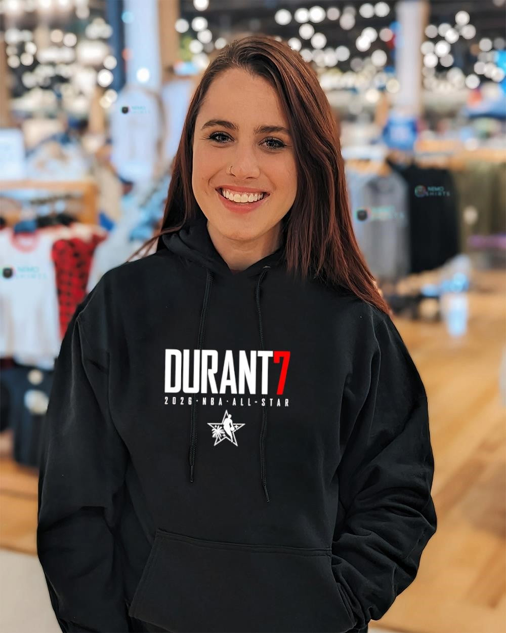 Durant7 Houston Rockets 2026 NBA All-Star shirt