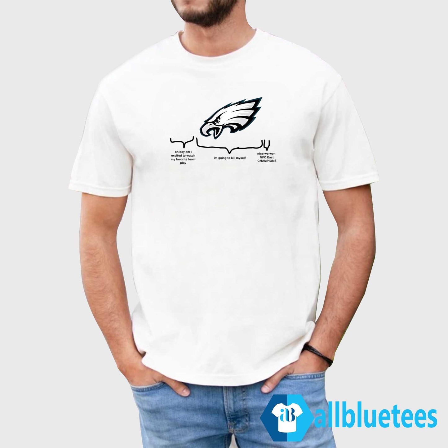 Eagles Nice We Won NFC East Champions Shirt