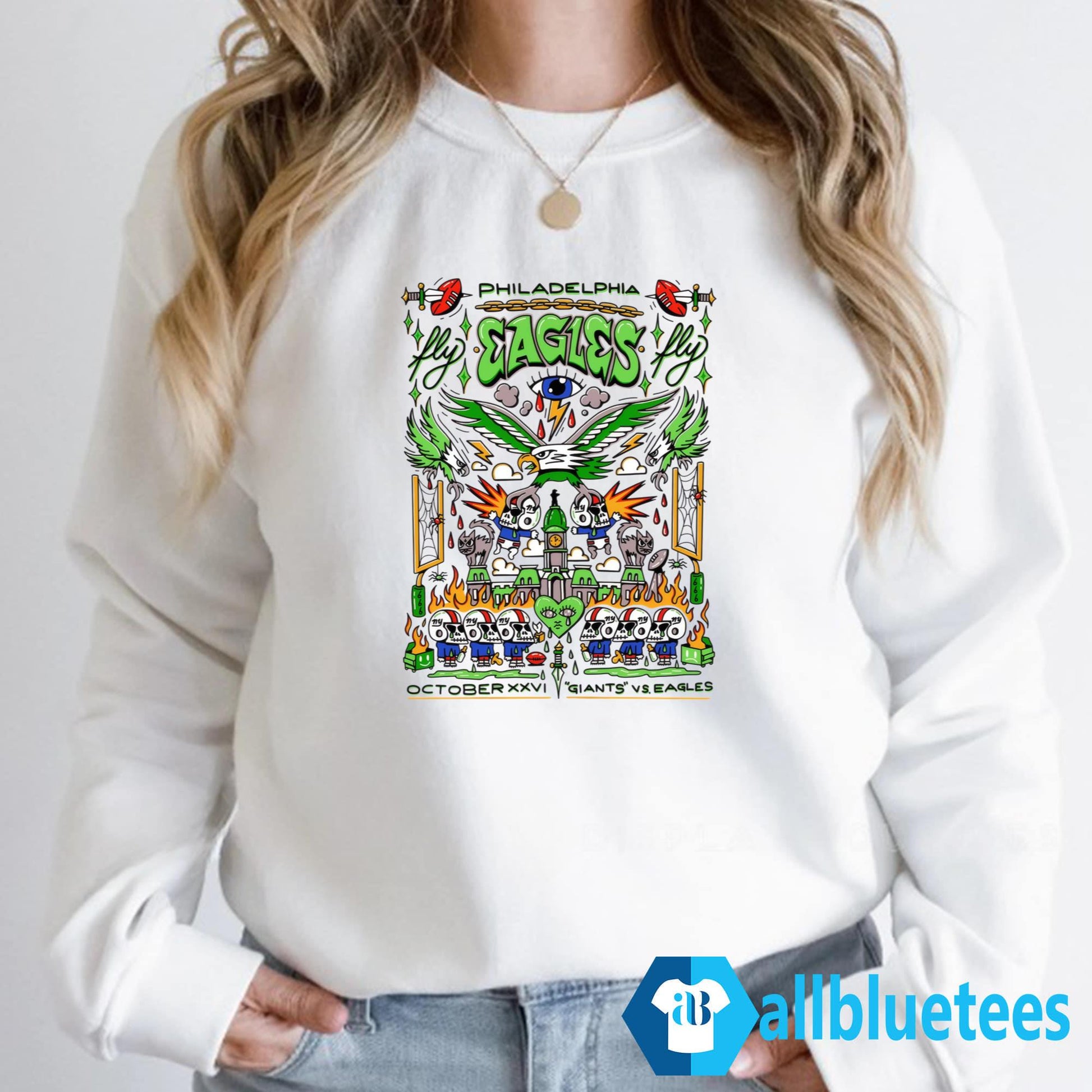 Eagles October XXVI Giants Vs Eagles Shirt