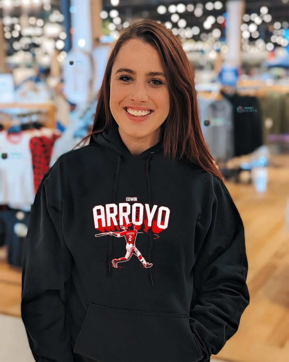 Edwin Arroyo player Cincinnati Reds showtime shirt
