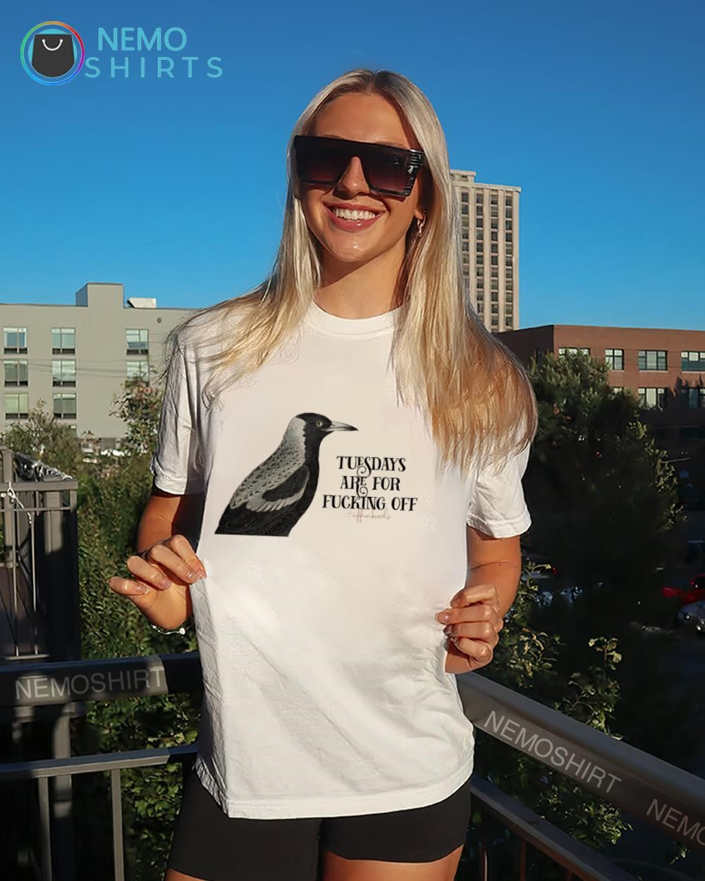 Effin Birds Tuesdays are for fucking off shirt