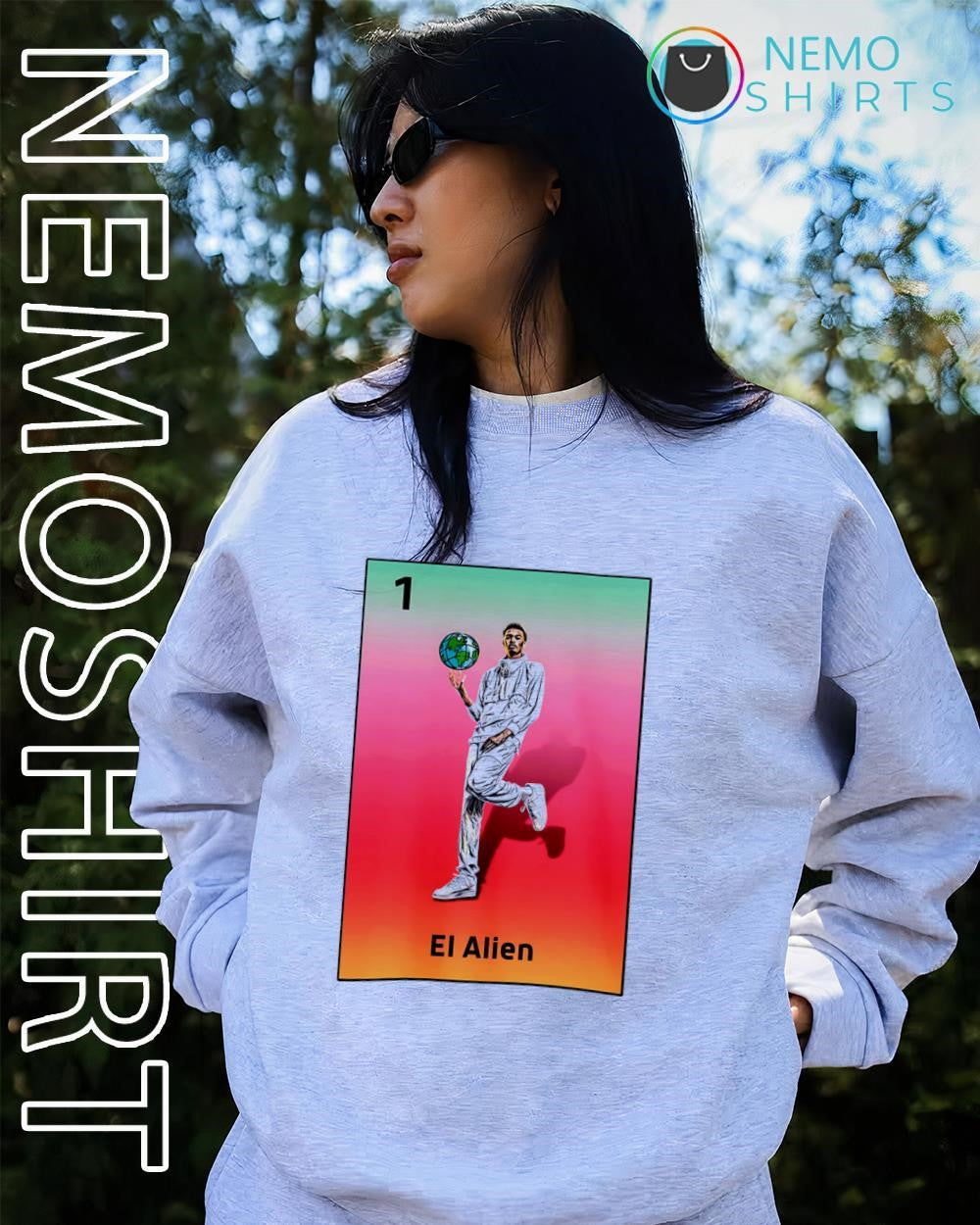 El Alien Victor Wembanyama card shirt