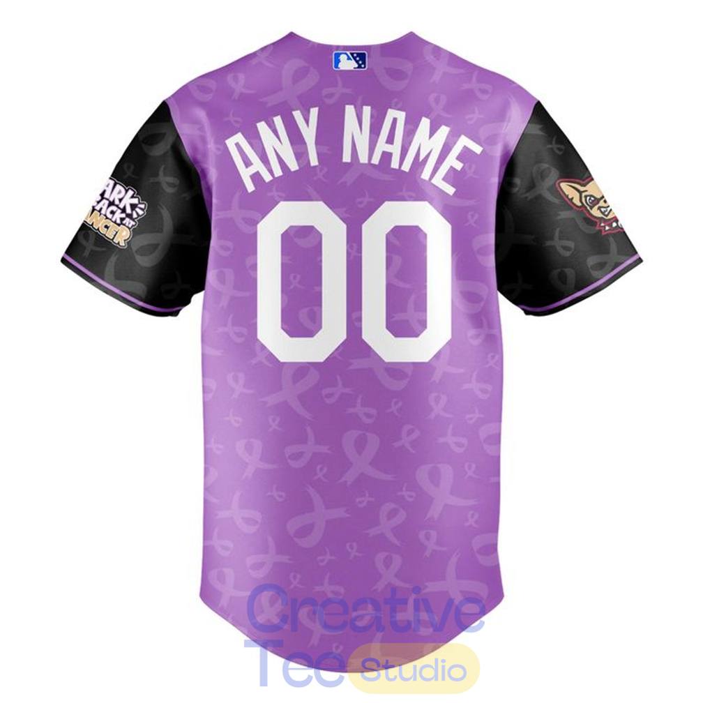 El Paso Chihuahuas 2026 Bark Back at Cancer Custom Baseball Jersey
