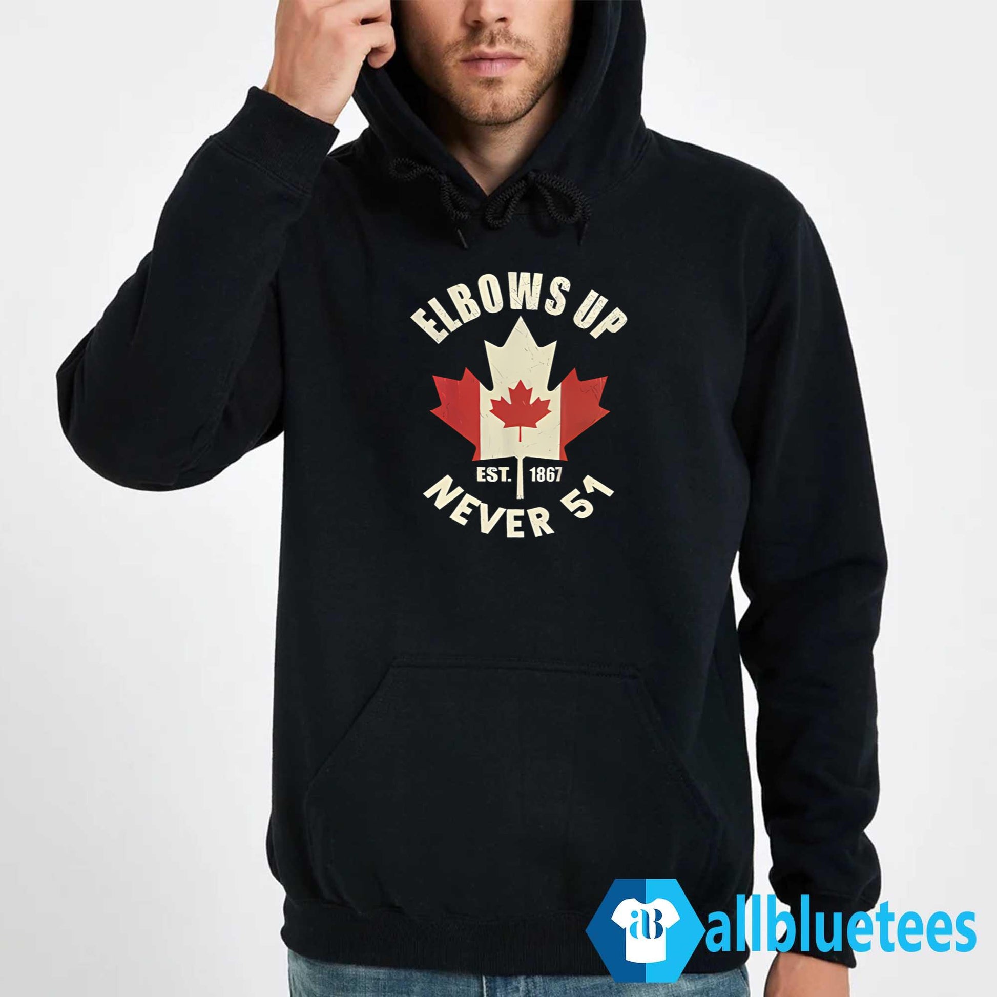 Elbows Up Est. 1867 Never 51 Shirt