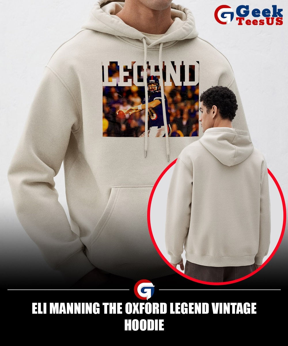 Eli Manning the Oxford Legend vintage shirt