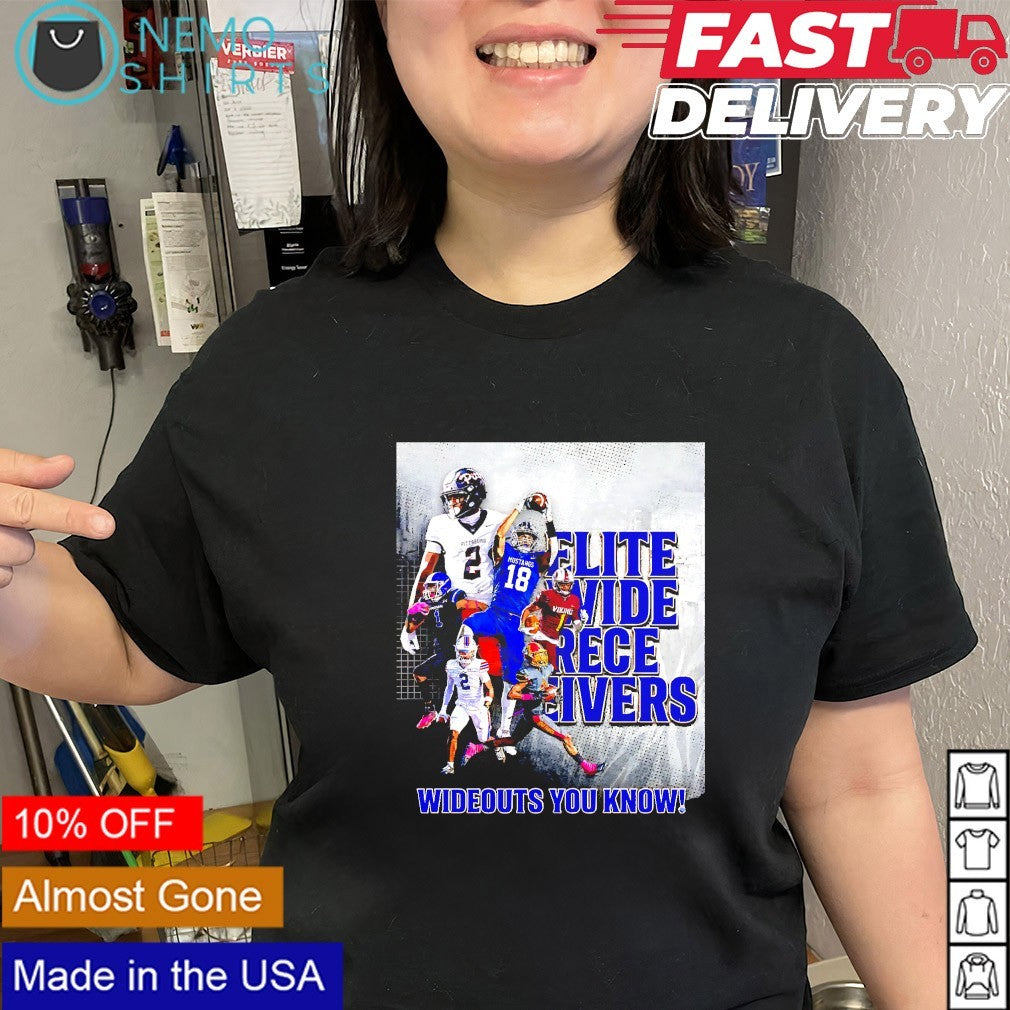 Elite Wide Receivers wideouts you know players shirt
