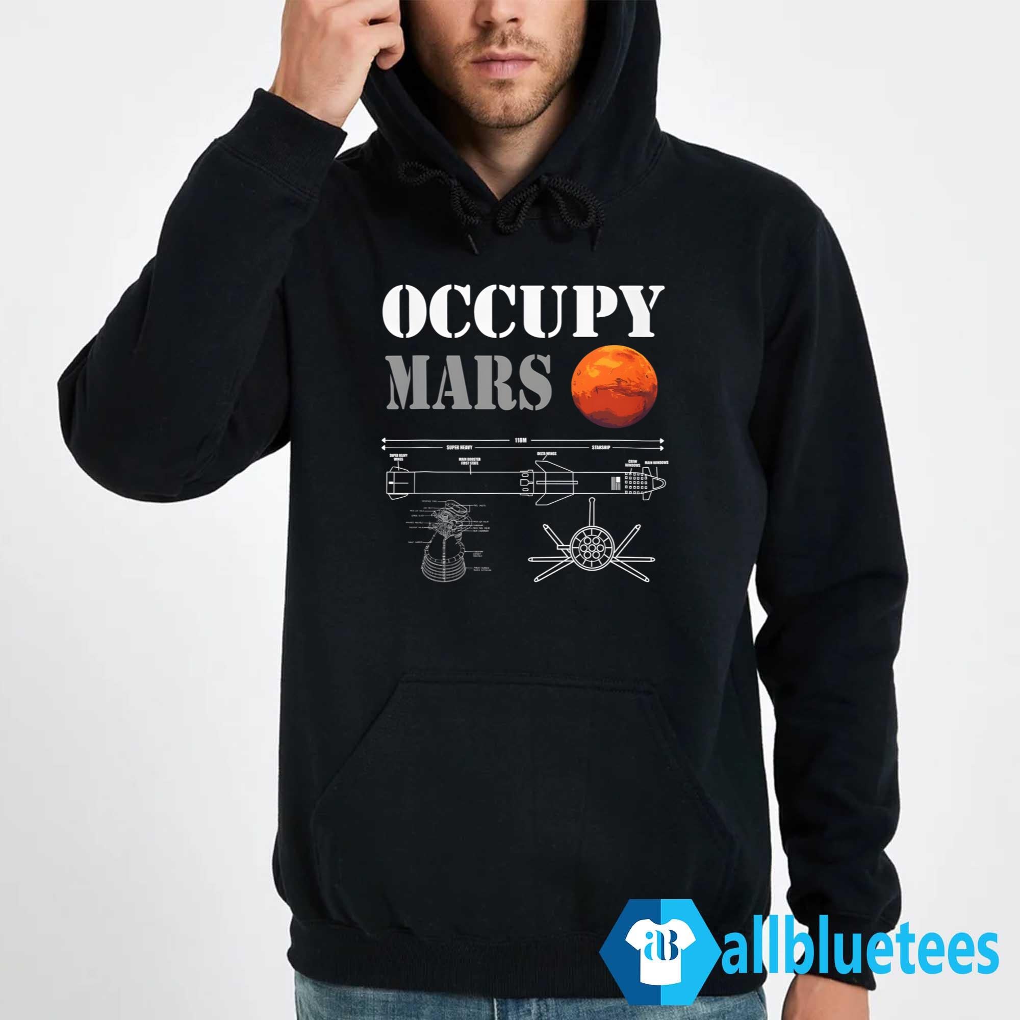 Elon Musk Occupy Mars Shirt