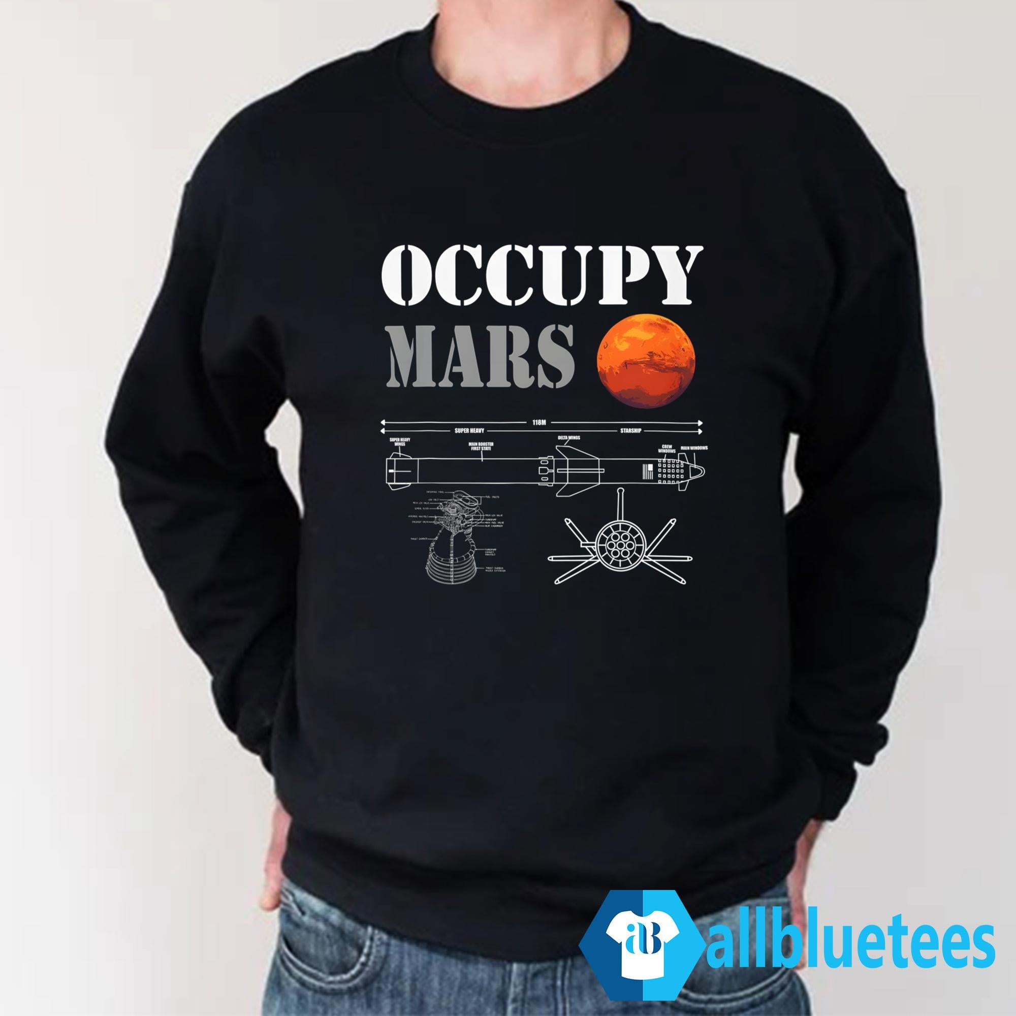 Elon Musk Occupy Mars Shirt
