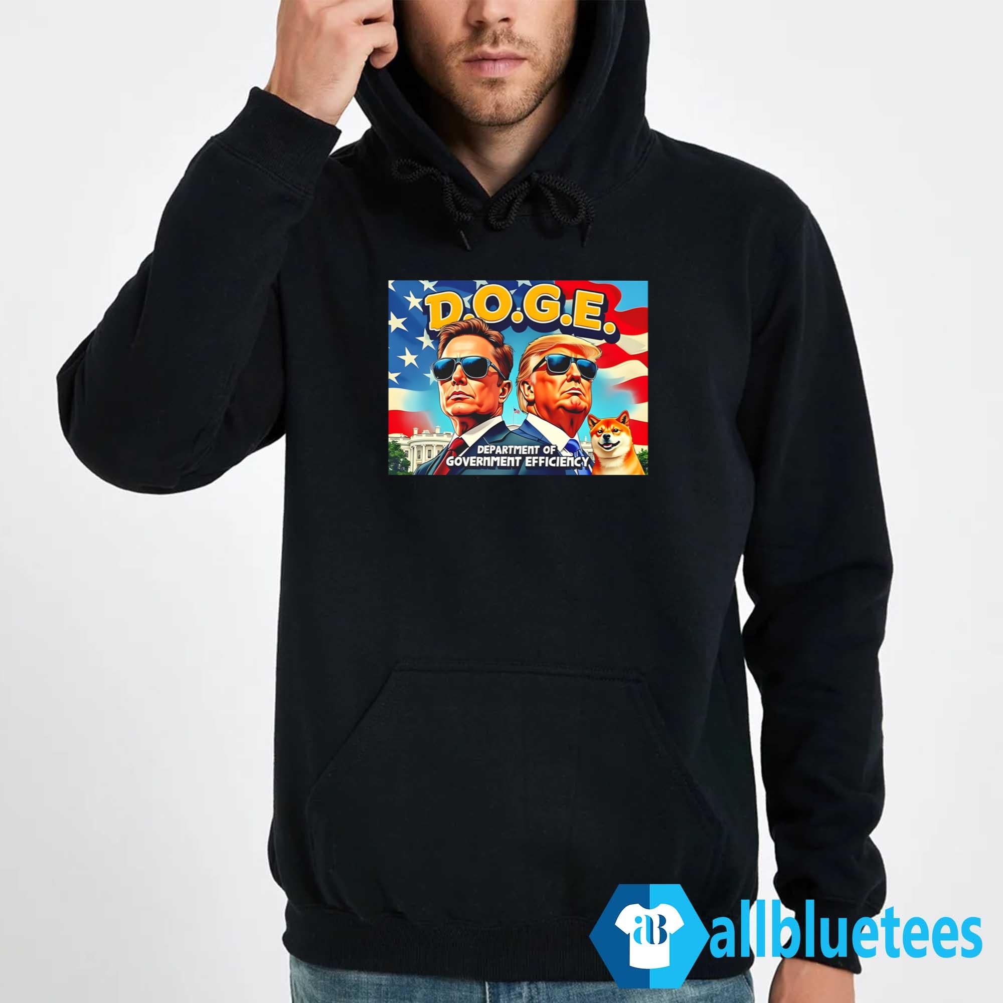 Elon Musk And Donald Trump DOGE Department Of Government Efficiency Shirt