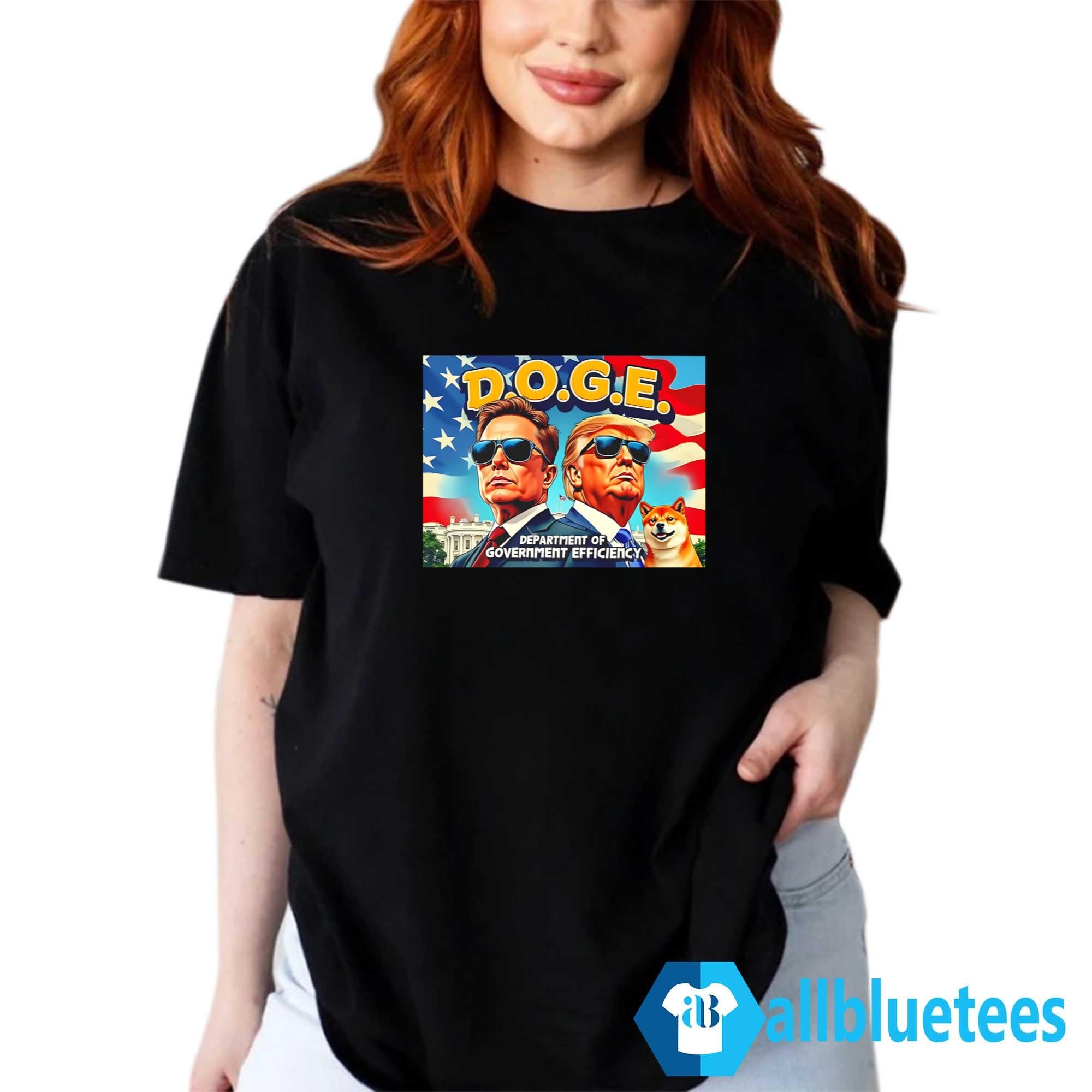 Elon Musk And Donald Trump DOGE Department Of Government Efficiency Shirt