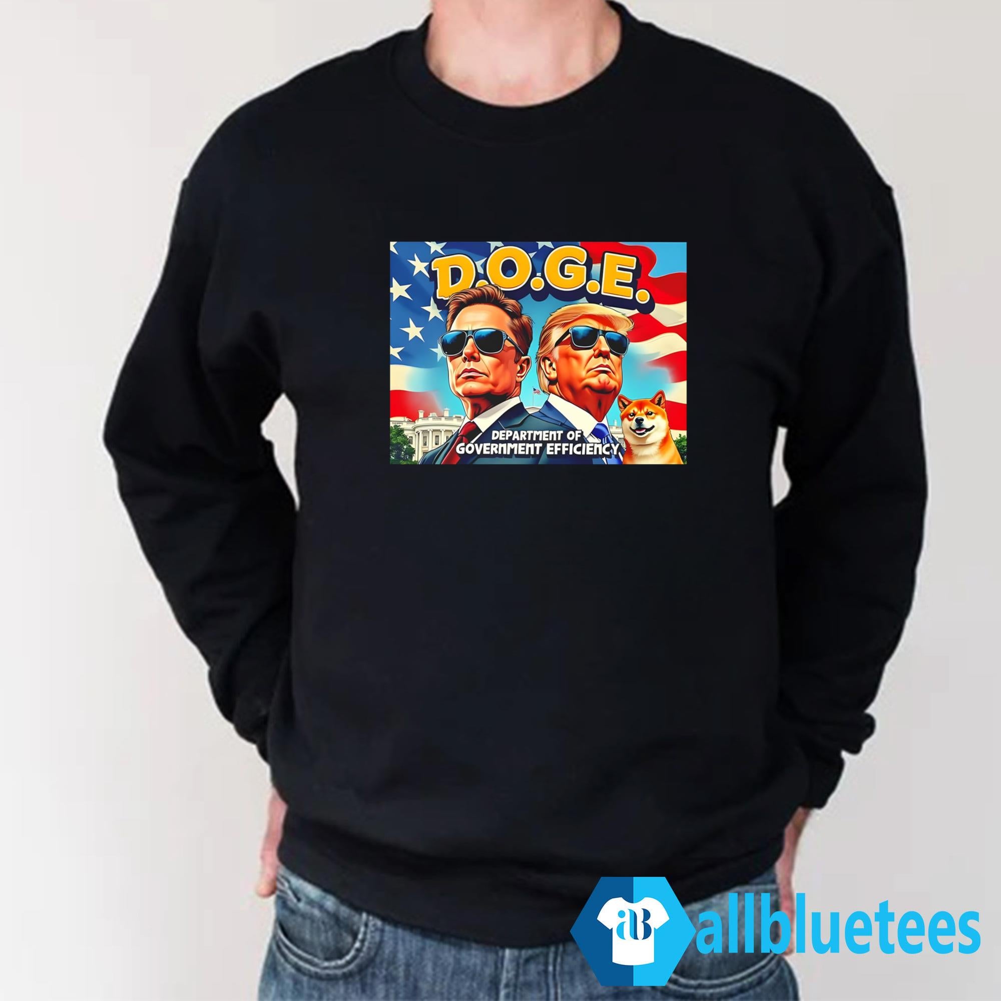 Elon Musk And Donald Trump DOGE Department Of Government Efficiency Shirt