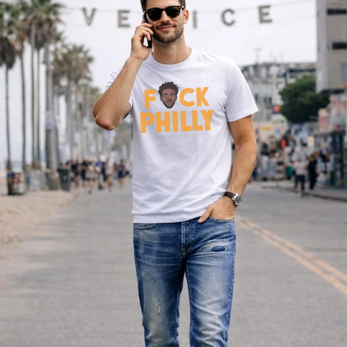 Embiid F-ck Philly Shirt