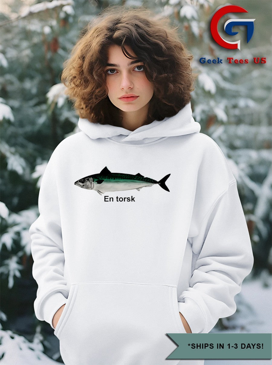 En Torsk fish shirt