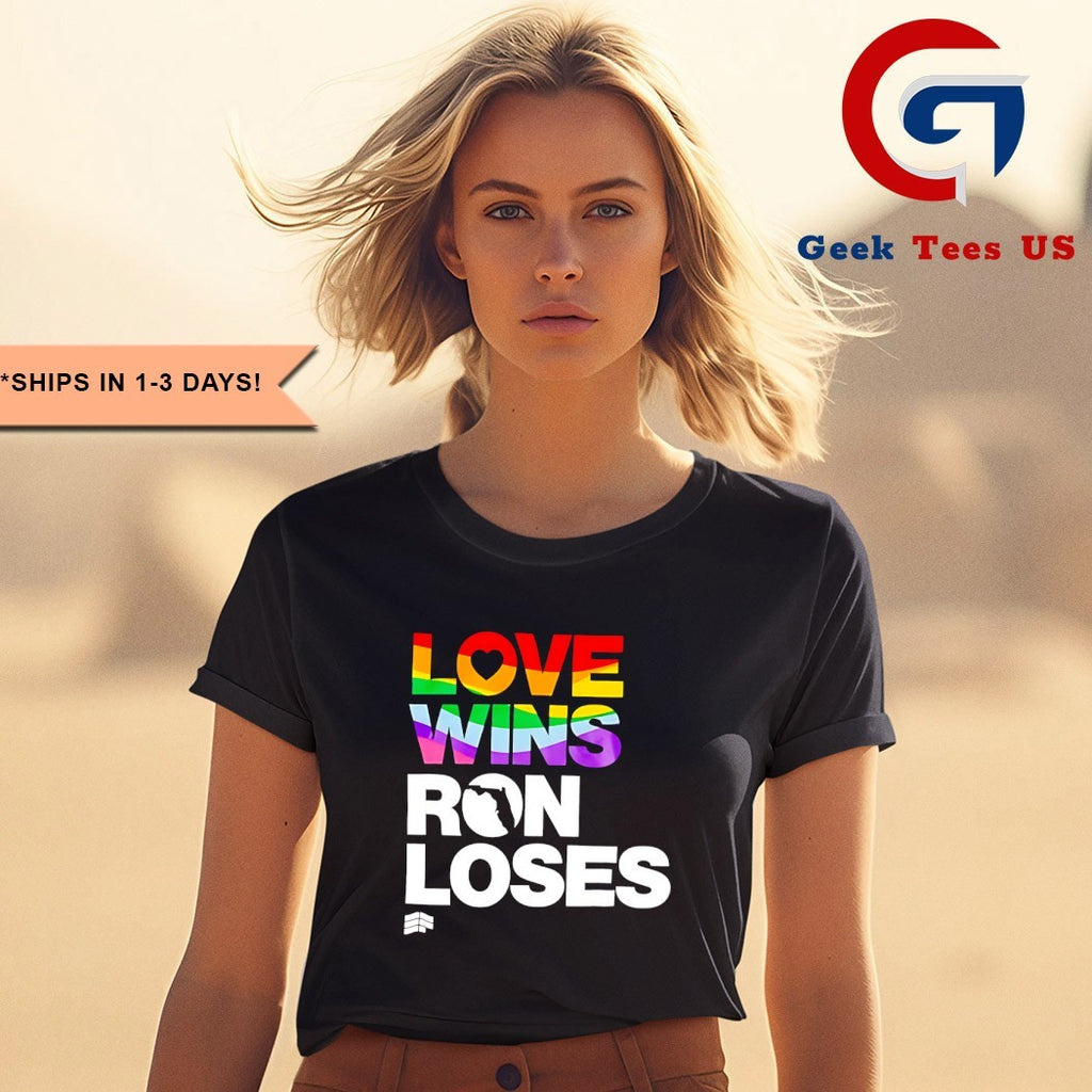 Eola Festival Love Wins Ron Loses pride shirt