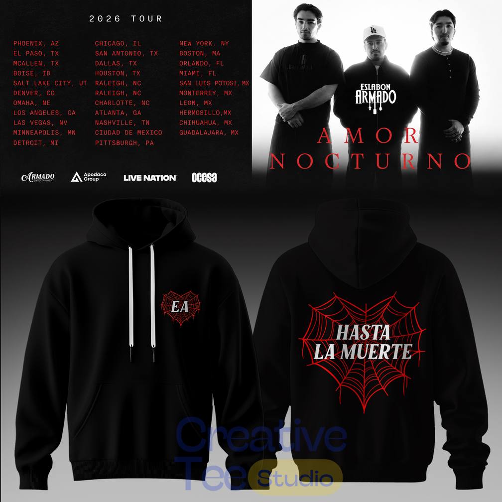 Eslabón Armado Amor Nocturno Tour 2026 Special Tee Hoodie