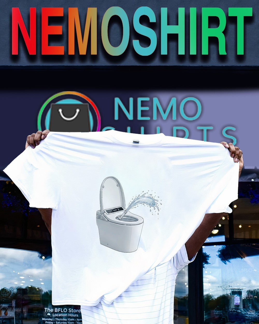 Euroto luxury smart toilet bidet shirt