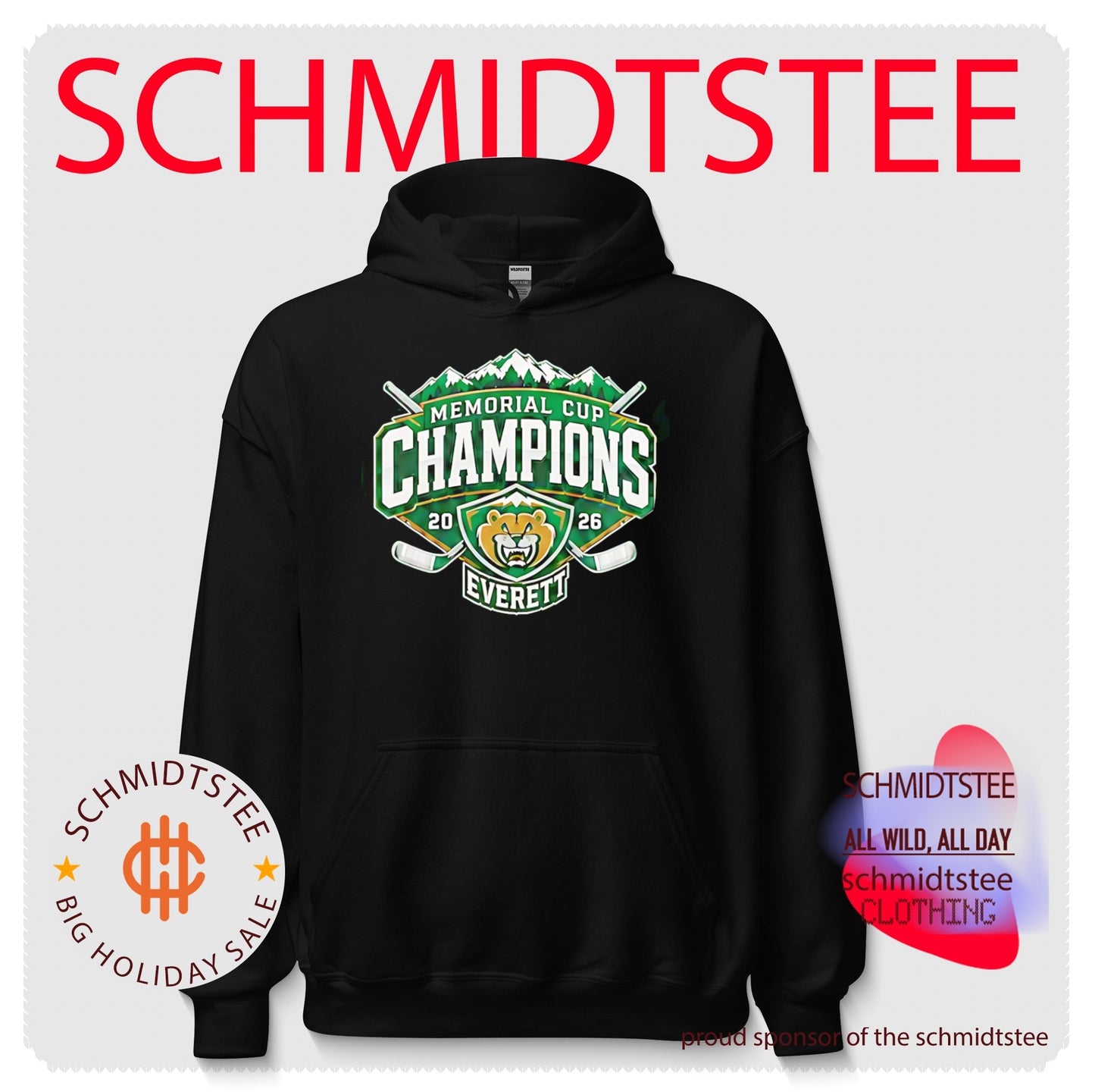 Everett Silvertips 2026 Memorial Cup Champions shirt
