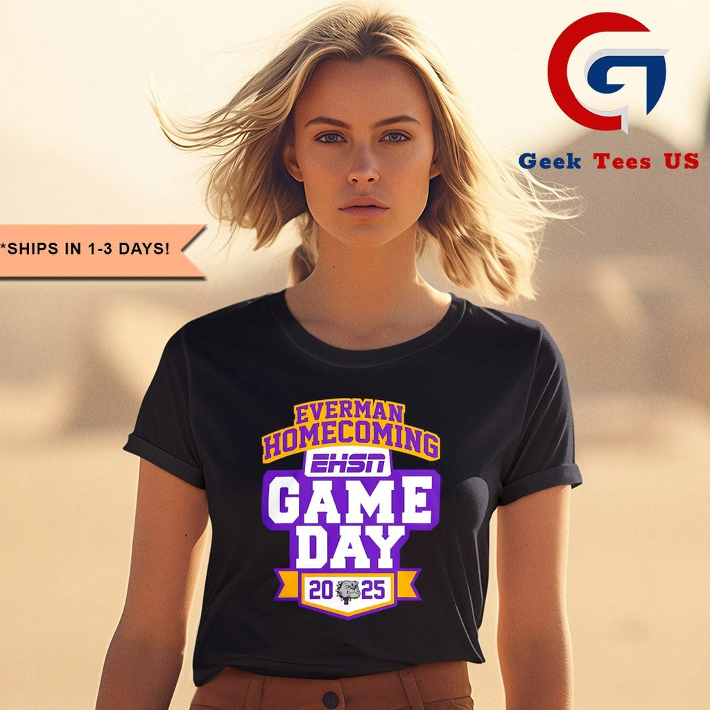 Everman High School Homecoming 2025 EHSN Football shirt