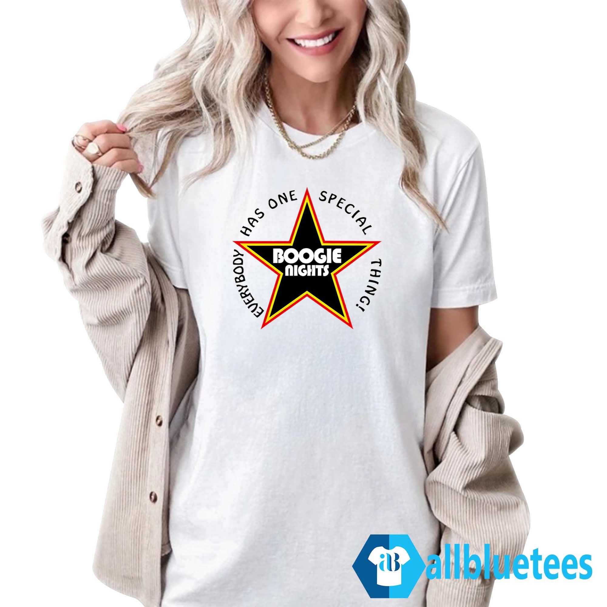 Everybody Has One Special Thing Boogie Nights Shirt
