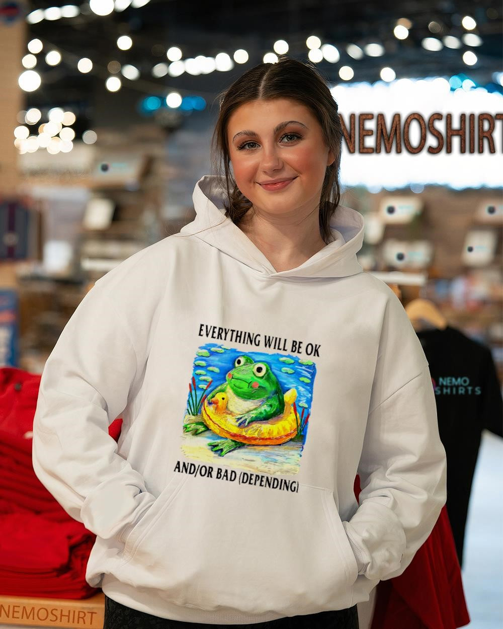 Everythings will be ok and ỏ bad frog classic shirt
