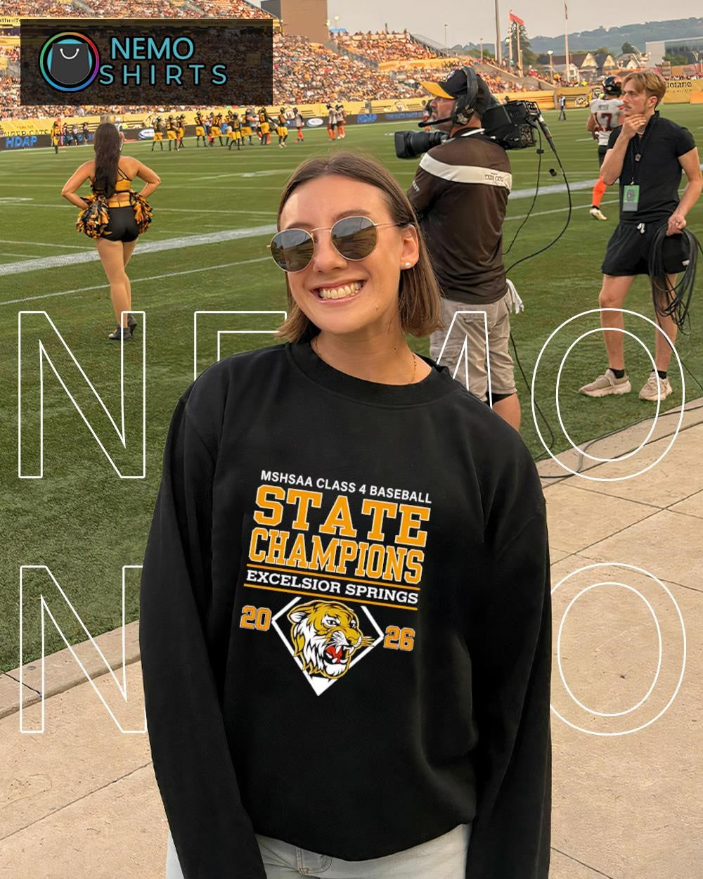 Excelsior Springs Tigers 2026 MSHSAA Class 4 Baseball State Champions shirt
