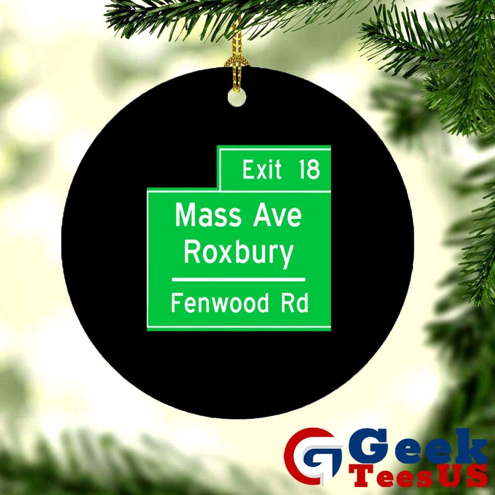 Exit 18 Mass Ave Roxbury Fenwood Rd shirt