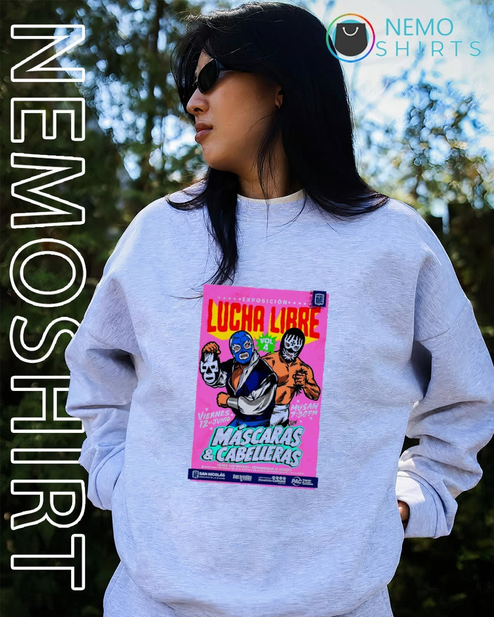 Exposicion Lucha Libre Mascaras and Cabelleras Vol 4 shirt