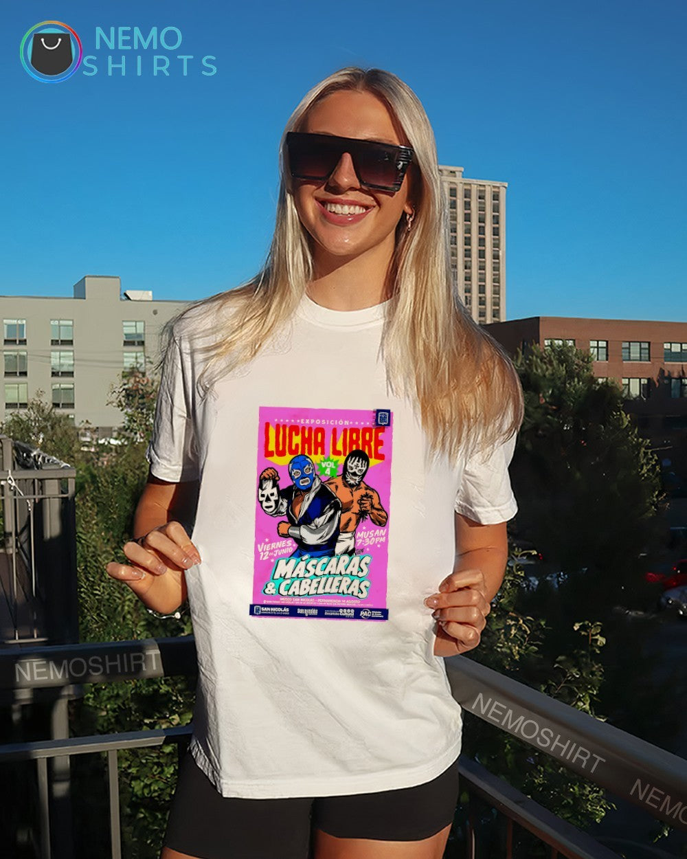 Exposicion Lucha Libre Mascaras and Cabelleras Vol 4 shirt
