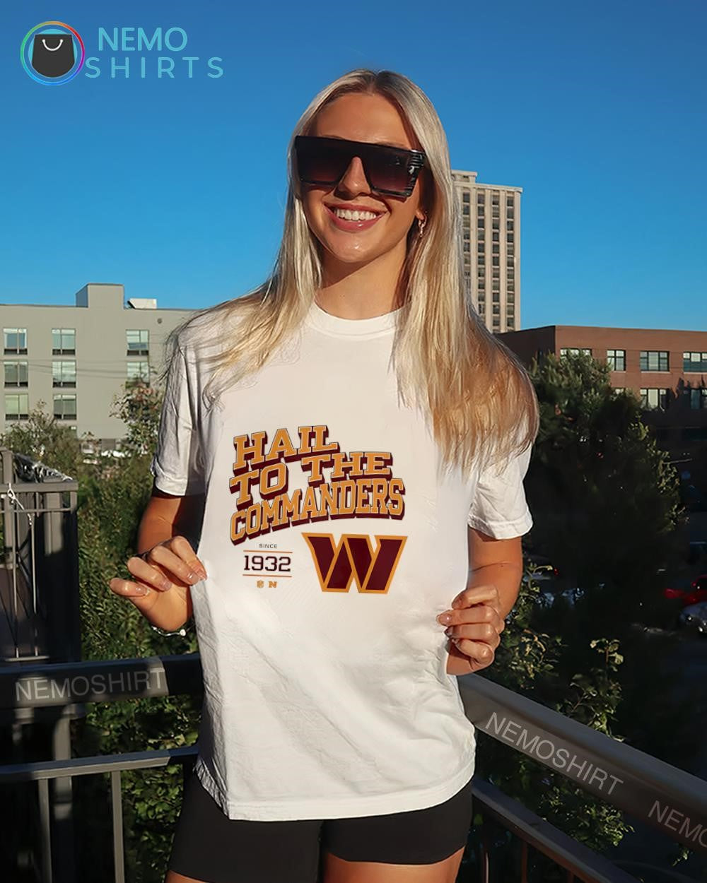 Washington Commanders hall to the commanders since 1932 shirt