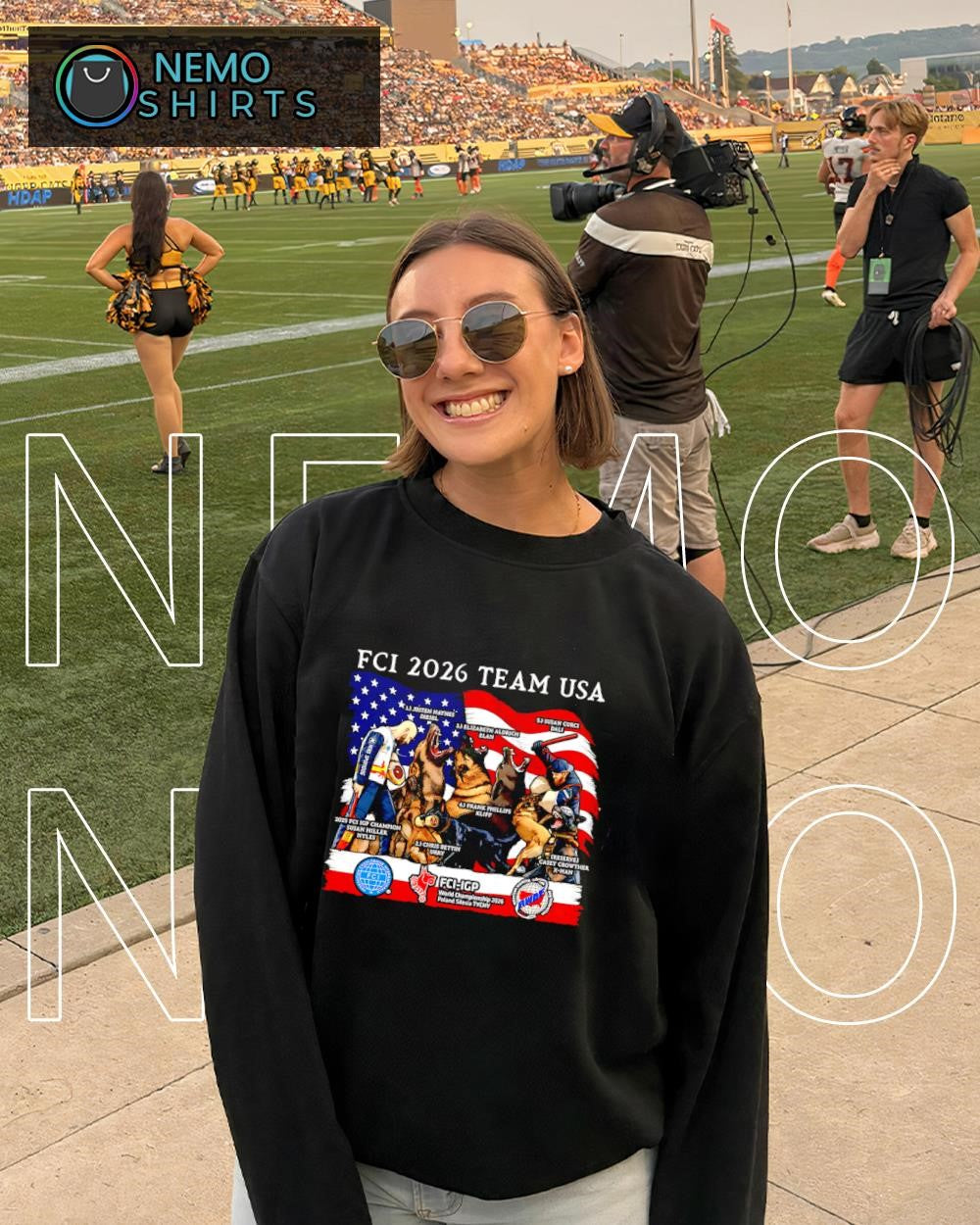 FCI IGP World Champions team USA 2026 German Shepherd dogs shirt