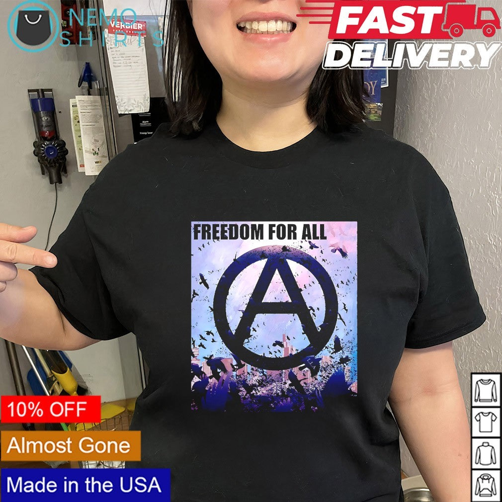 FdA-IFA freedom for all logo shirt