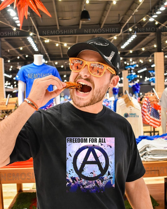 FdA-IFA freedom for all logo shirt