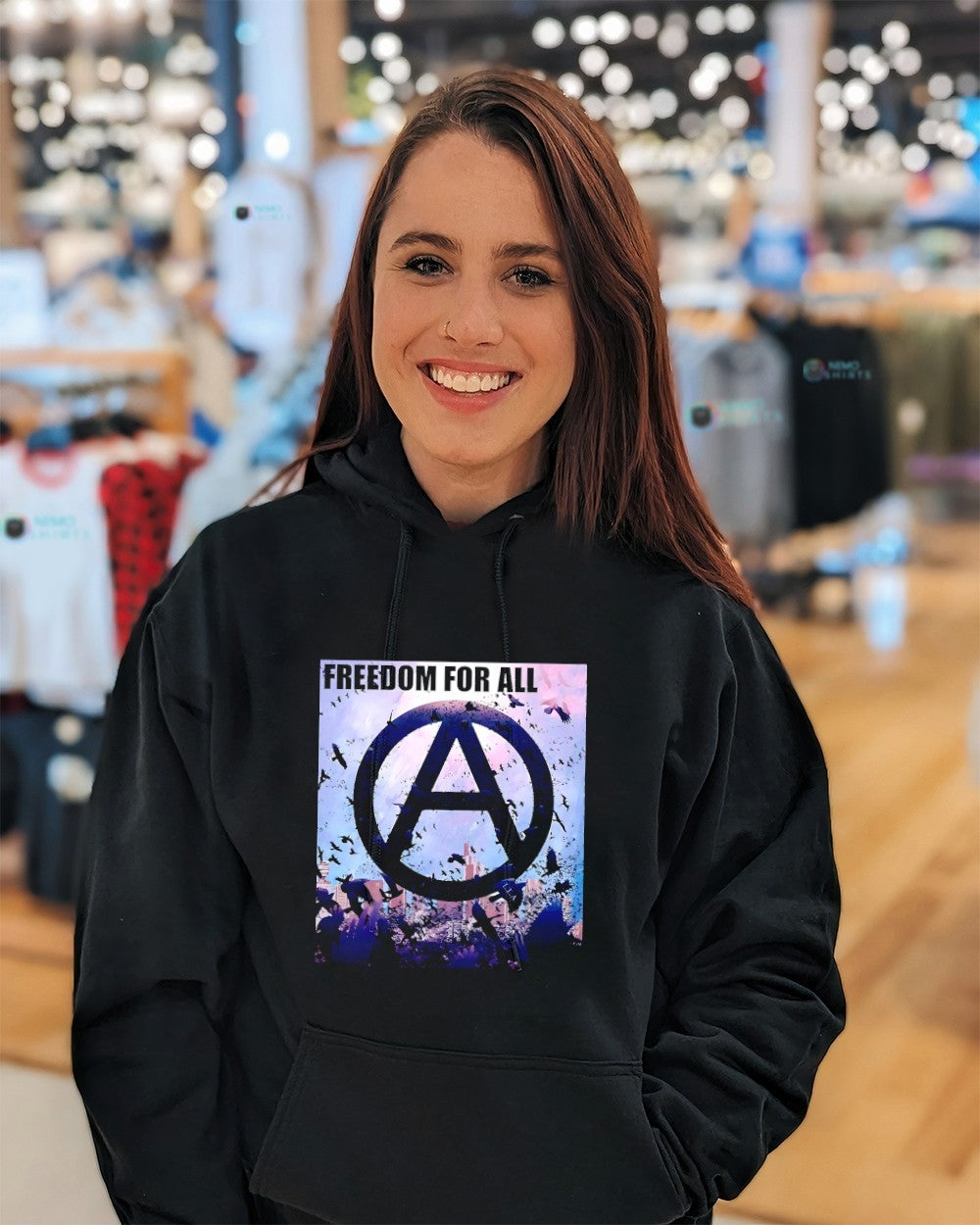 FdA-IFA freedom for all logo shirt