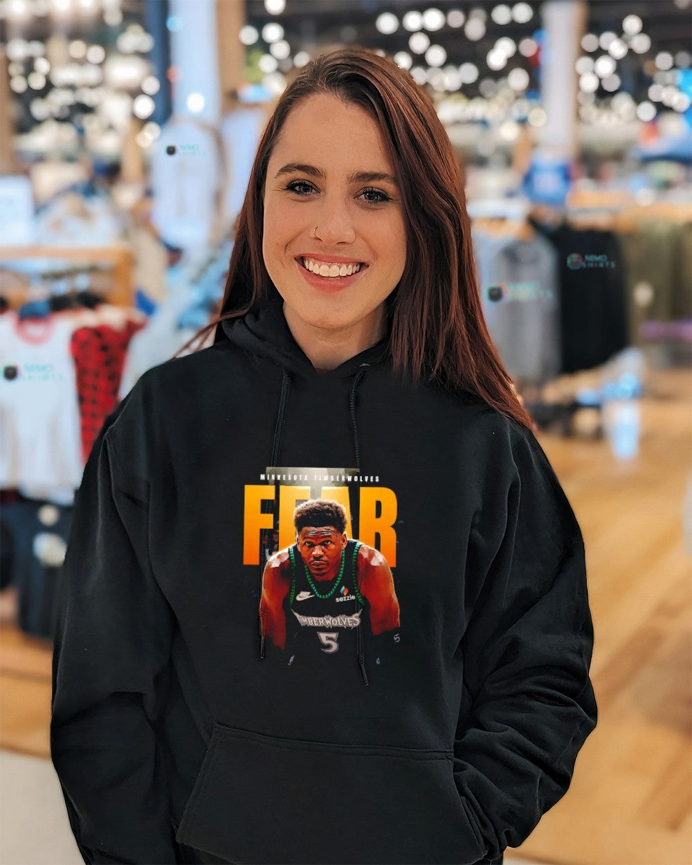 Fear Anthony Edwards the Minnesota Timberwolves shirt
