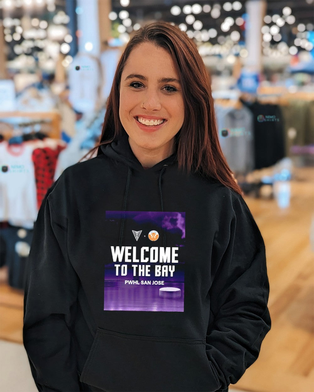 Golden State Valkyries PWHL San Jose welcome to the bay shirt