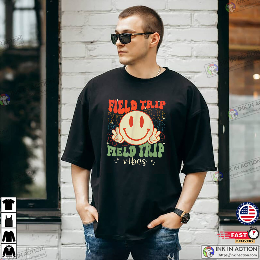 Field Trip Vibes Groovy Field Day T-shirt