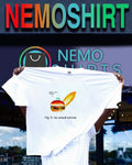 Fig. 5. An actual meteor make a wish darling cheeseburger shirt