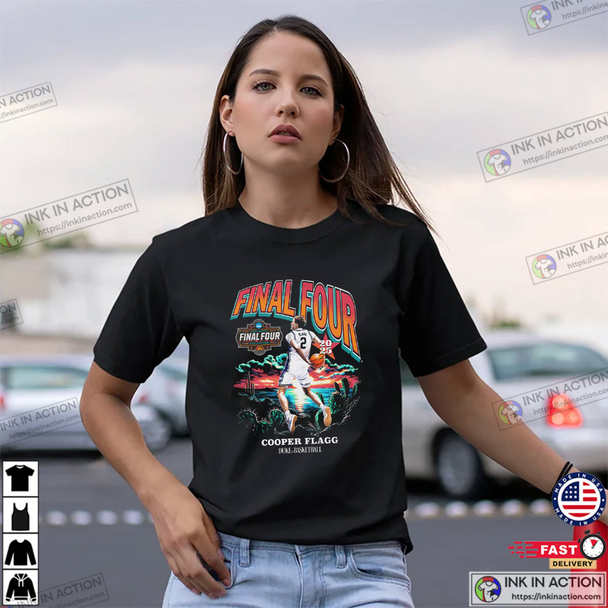 Final Four Cooper Flagg 2025 Basketball T-shirt